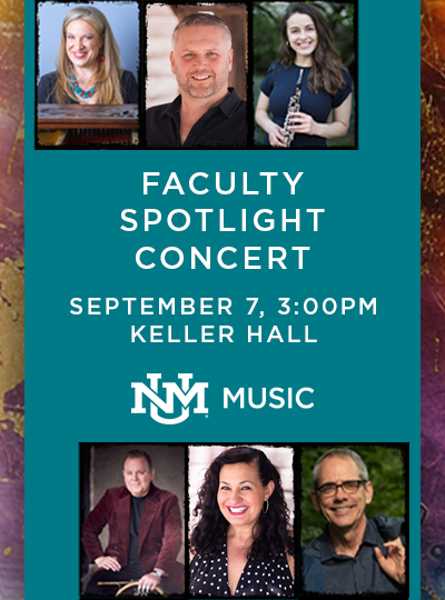 More Info for Faculty Spotlight Concert