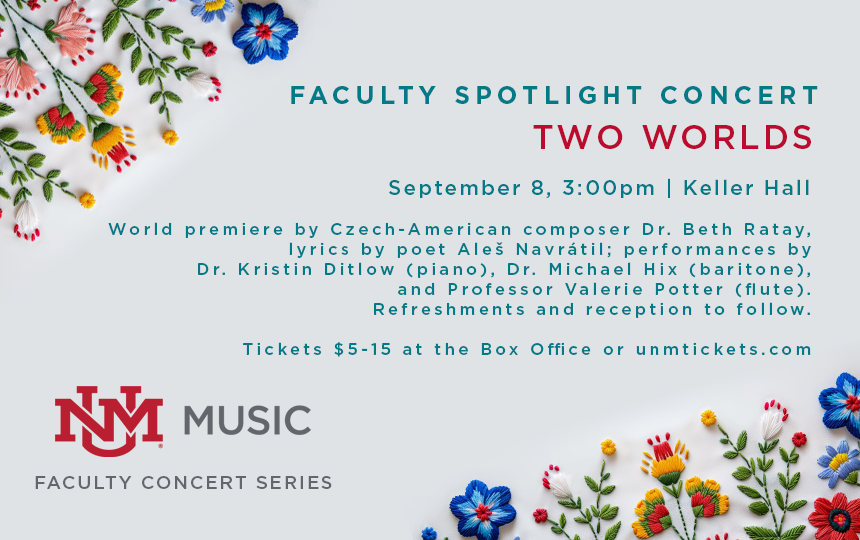 Faculty Spotlight Concert: Two Worlds