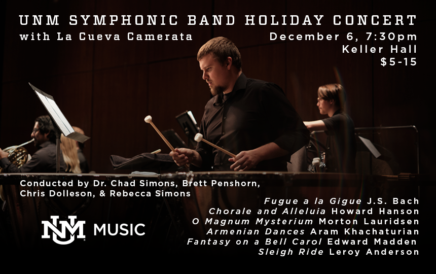 UNM Symphonic Band & La Cueva Camerata
