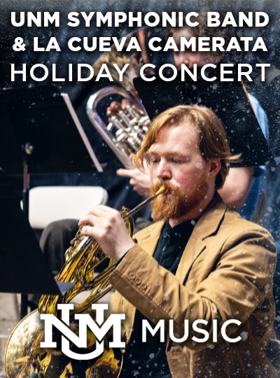 More Info for UNM Symphonic Band Holiday Concert