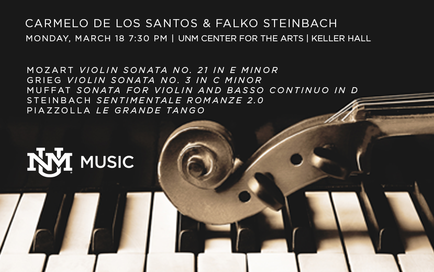 UNM Music presents Carmelo de los Santos & Falko Steinbach