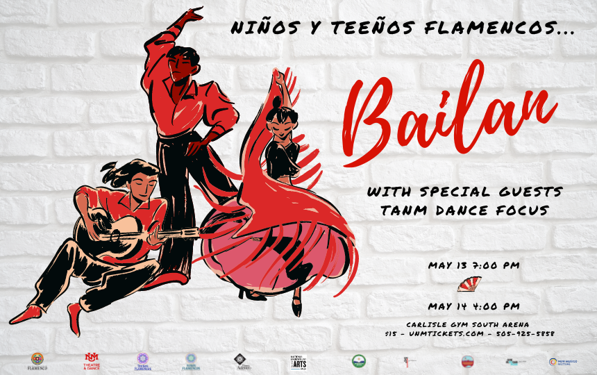 Niños y Teeños Flamencos... Bailan with special guests TANM Dance Focus 