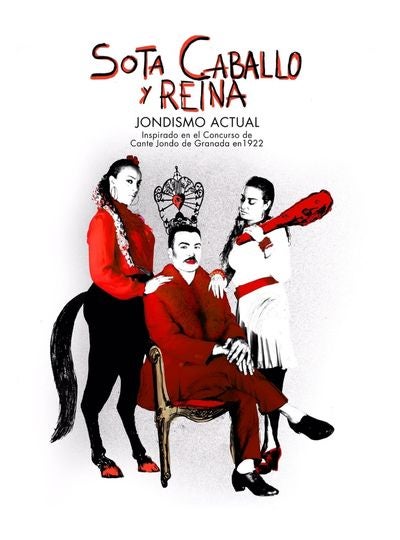 More Info for Festival Flamenco Alburquerque 36 presents Marco Flores with with Invited Artists Claudia Cruz and Marina Valiente in Sota, Caballo y Reina
