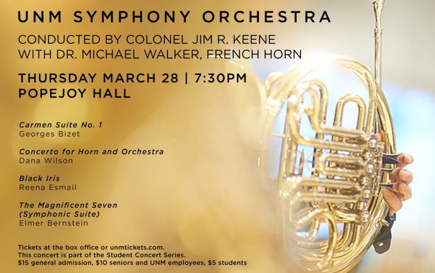 More Info for UNM Music presents: UNM Symphony Orchestra 